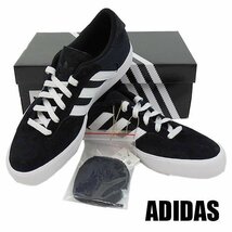 新品未使用 アディダス スニーカー 27cm ADIDAS/アディダス MATCHBREAK SUPER 靴 EG2732 BLK/WHT スケートボードシューズ adidas_画像1