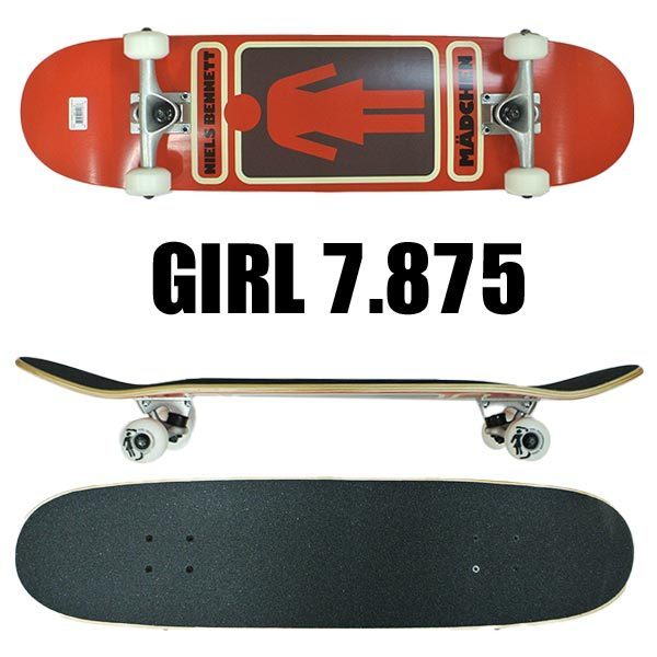 売り直営店 スケボー スケートボード GIRL コンプリートセット 半額 未使用 半価特売:6581円  スケート、スケート