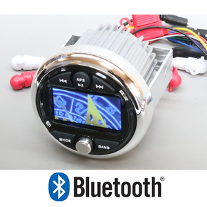 [ immediate payment ] animation is possible to reproduce waterproof marine audio marine deck Bluetooth water motorcycle boat ship Bluetooth amplifier control number [UH0395]