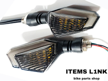 送料安！LK5-21 LED ウインカー ポジション付き MT-25 MT-/03/07/09 XJR400 XJR400R 4HM RH02J XJR/1200/1300/R XJ400/D/E YBR/125/250汎用_画像6