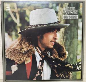 □□4-LP【05657】-【国内盤】BOB DYLANボブ・ディラン*DESIRE欲望