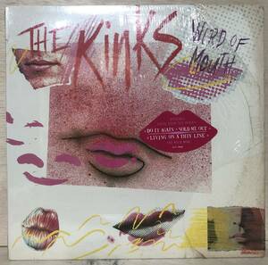 □□4-LP【07990】-【US盤】KINKSキンクス*WORD OF MOUTH『ワード・オブ・マウス』