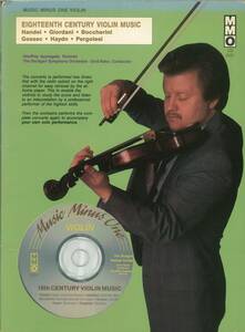 【輸入楽譜＆CD】Music Minus One Violinのカラオケ: 18世紀Violin音楽Handel,Giordani,Boccherini,Gossec,Haydn,Pergolesi【送料無料】