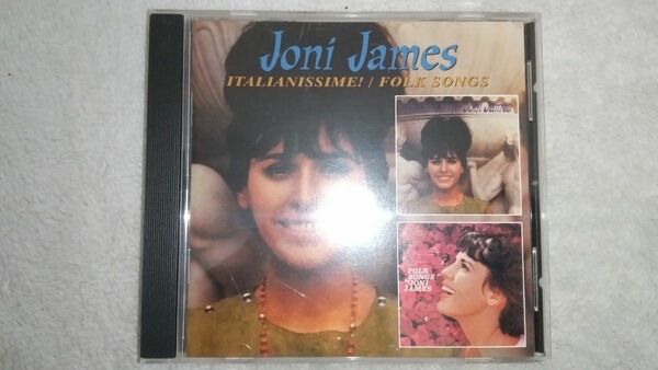 CD ジョニ・ジェイムス Joni James / ITALIANISSIME! + FOLK SONGS