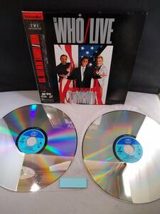 R6472　LD・レーザーディスク　THE WHO／TOMMY, NEW LIVE '89
