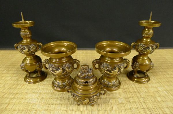 ヤフオク! -五具足の中古品・新品・未使用品一覧