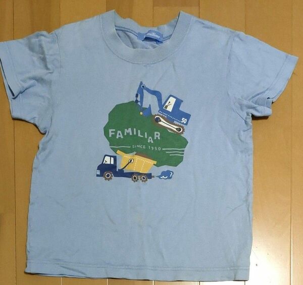 半袖Tシャツ　familiar　120cm