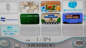 Wii本体のみ 内臓ソフト二本入り【スーパーマリオブラザーズ・スーパーマリオブラザーズ3】