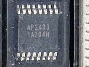 面実装車載用 Current-Mode PWM Step-Down DC-DC Converter IC AP-2403-E2 (出品番号604） 旭化成 (AKM)