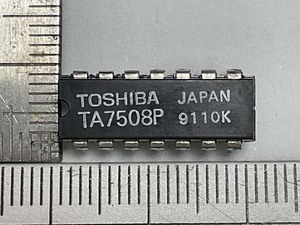DIP クワッドオペアンプ TA7508P (出品番号658) 東芝 (Toshiba) 