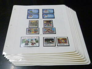 23 A N3-3F religion picture stamp Christmas etc. 1995-96 year each country tsu bar * Canada *morudoba* other total 8 leaf unused NH*VF * explanation field obligatory reading 