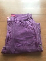 Supreme Double Knee Corduroy Painter Pant Purple 30 21SS シュプリーム 国内正規品 ダブルニー ペインターパンツ 新品未使用_画像3