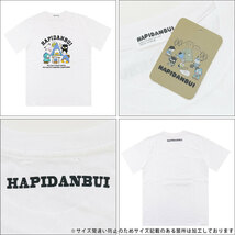 はぴだんぶい 半袖 Tシャツ メンズ ポチャッコ ペックル サンリオ グッズ HV1132-243A Mサイズ WH(ホワイト)_画像3