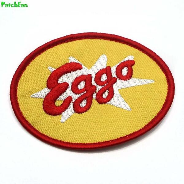 新品未使用　ストレンジャーシングス　eggo アイロンワッペン　ワッフル　エル