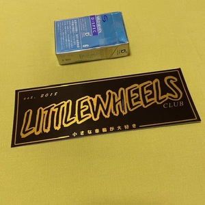 Little Wheels Club ★ブラシュドゴールド★スラップ　ステッカー　USDM　リトルホイールズクラブ　旧車