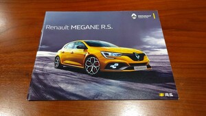 ルノー メガーヌ R.S. カタログ 2021年1月 Renault MEGANE RS ルノースポール