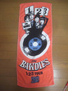 ☆The BAWDIES 1,2,3 TOUR 2013 ツアータオル フェイスタオル☆