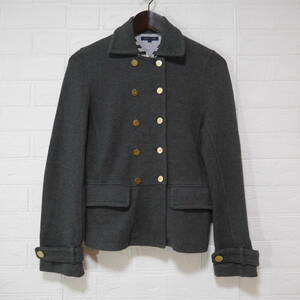 A624 ◇ TOMMY HILFIGER | トミーヒルフィガー　ジャケット　グレー　中古　サイズＬ