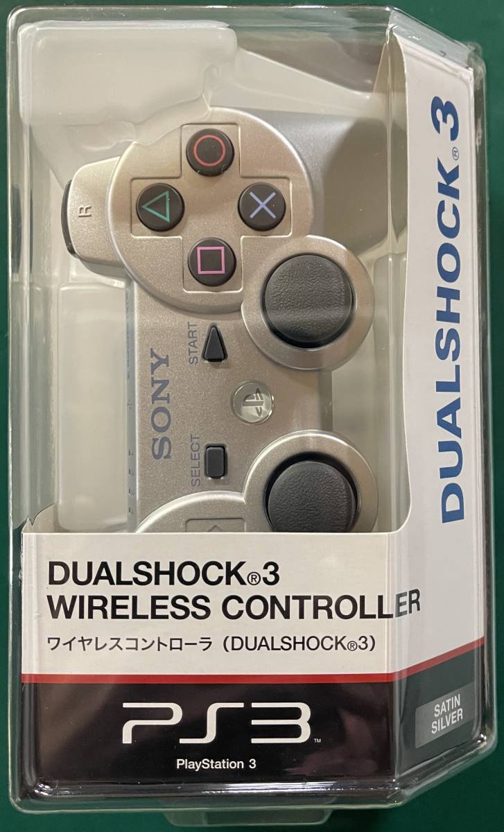 ☆SONY ワイヤレスコントローラ DUALSHOCK3 シルバー 未 | JChere雅虎