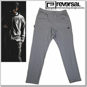 リバーサル reversal Primeflex 7/8 JOGGER PANTS BASIC rv23ss402-HEATHER-L GRAY 7〜８分丈ジョガーパンツ カットソー set up可