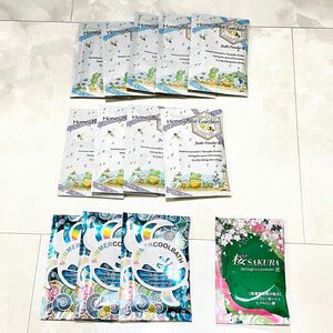 入浴剤 HoneyBee Garden SUMMERCOOLBATH Spring bath powder 桜 春夏 合計13袋