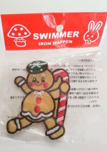 新品未使用　Swimmer　スイマー アイロンワッペン