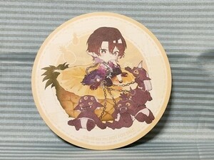 陰陽師本格幻想RPG グラッテ限定 非売品コースター 鬼童丸 陰陽師カフェ アニメイトカフェ Gratte