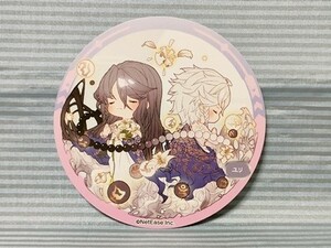 陰陽師本格幻想RPG プリンセスカフェ限定 非売品コースター 雲外鏡 陰陽師カフェ プリカフェ 新宿マルイアネックス