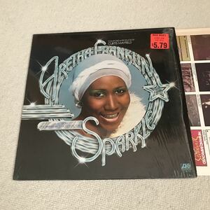 Aretha Franklin Sparkle シュリンク　カンパニースリーブ　きれい　US