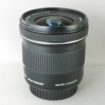【美品】Canonキャノン　キヤノン　EF-S10-18mmF4.5-5.6IS STM　キヤノンＥＦマウントAPS-Cサイズセンサー用★NO.6997_画像3