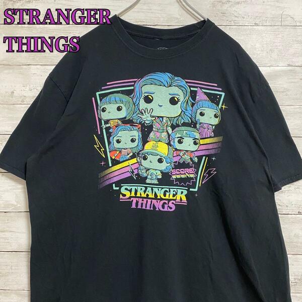 【入手困難】STRANGER THINGS ストレンジャーシンクス　Tシャツ　ゆったり　Netflix ネットフリックス　オーバーサイズ　ビッグプリント