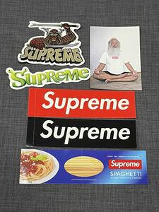 送料無料 Supreme Sticker Set シュプリーム ステッカーセット box logo Rick Rubin ボックスロゴ ガンダム 21fw 21aw 店舗限定 新品