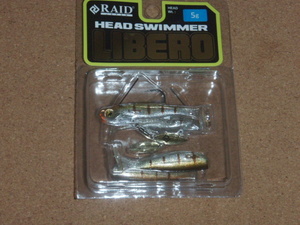 レイドジャパン　RAID JAPAN　ヘッドスイマー リベロ　HEADSWIMMER LIBERO　5ｇ #08 オニオンギル