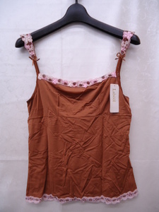 [KCM]sta-238* unused goods *pi- charm [Labool/ Rav -ru] lady's inner / underwear camisole BR( brown group ) size LL