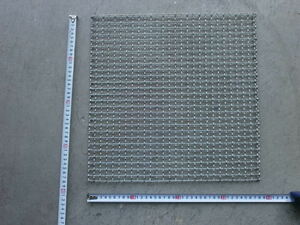 Kー４7　焼網　１２mm目　×　線径２．０φ　ステンクリンプ金網　
