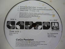 12CE CE PENISTON/SOMEBODY ELSE'S GUY(David Morales Classic Old School Radio Edit)/Crazy Love/I'm In The Mood(East 87th Street Mix)_画像1