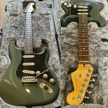【Fender USA】American Professional Stratocaster Rosewood Fingerboard Antique Olive フェンダー ストラトキャスター_画像1