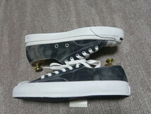 新品未使用★タグ付 CONVERSE JACK PURCELL BL-DM 黒 23.5cm コンバース ジャックパーセル ブリーチ加工デニム DENIM デニム _画像4