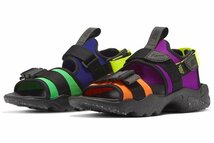  美品★ナイキ キャニオン コンフォート ビーチ スポーツ サンダル 黒/マルチ CW6210-074 NIKE CANYON SANDAL 29cm_画像1