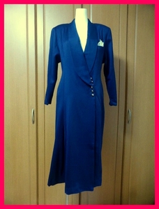  free shipping * long sleeve color dress 9A2 navy series kyaba dress / female cabaret club employee age is One-piece /. water series / formal party / presentation Event / gratitude .