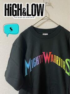 HiGH&LOW ハイアンドロウ　MIGHTY WARRIORS Tシャツ　S