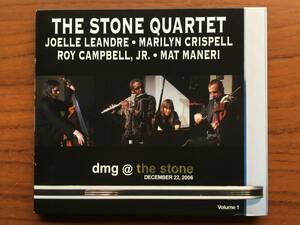 美品 The Stone Quartet DMG @ THE STONE VOL.1 CD Roy Campbell, Marilyn Crispell, Mat Maneri, Joelle Leandre / Free Improvisation