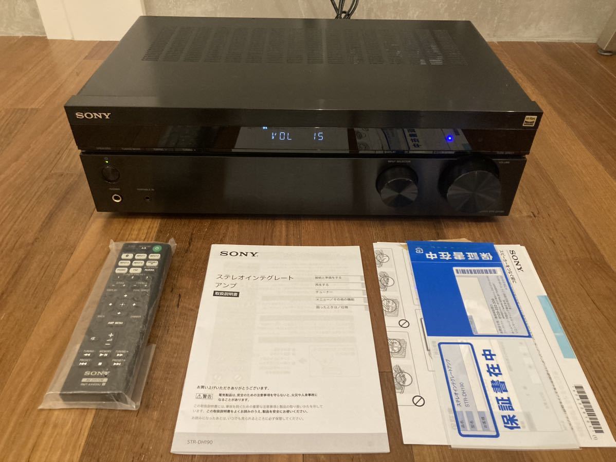 YA4736 美品 SONY STR-DH190 ソニー 動作良好 送料無料 | tspea.org