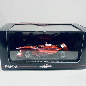 1/43 EBBRO モバイルキャスト チーム インパル FN06 #1 B.トレルイエ フォーミュラニッポン 2007の画像4