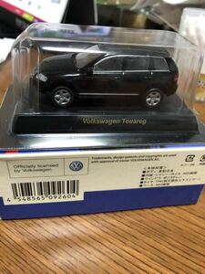 京商 1/64 フォルクスワーゲン　トゥアレグ　ブラック　VW シリーズ