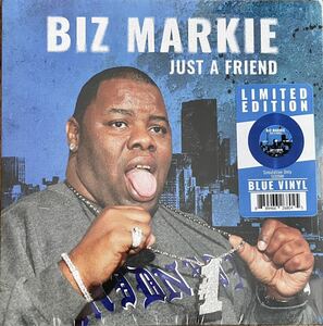 【末割】で検索！年末セール中！ Biz Markie - Just A Friend (blue) カラー盤 Cold Chillin' The Biz Never Sleeps Freddie Scott 