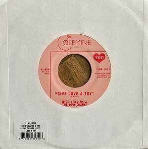【 Delroy Wilson cover 】Nico Collins & The Soul - Chance Give Love A Try / The Sole Chance LITTLE TEMPO Caribbean sweet soul