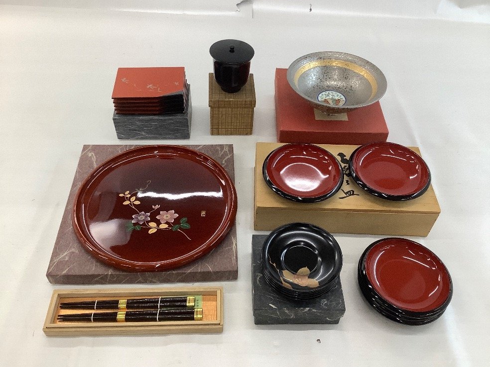 ヤフオク! -「輪島塗 銘々皿」(その他) (漆芸)の落札相場・落札価格