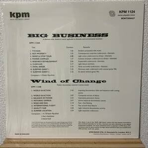 送料無料！KPM1124 Be with復刻 BIG BUSINESS / UKライブラリー / Jazz funk レア/ Kieth Mansfieldの画像2