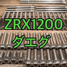 ステンレス製 ZRX1200ダエグ ZRT20D 左右エンジンカバーボルト 合計26本_画像1